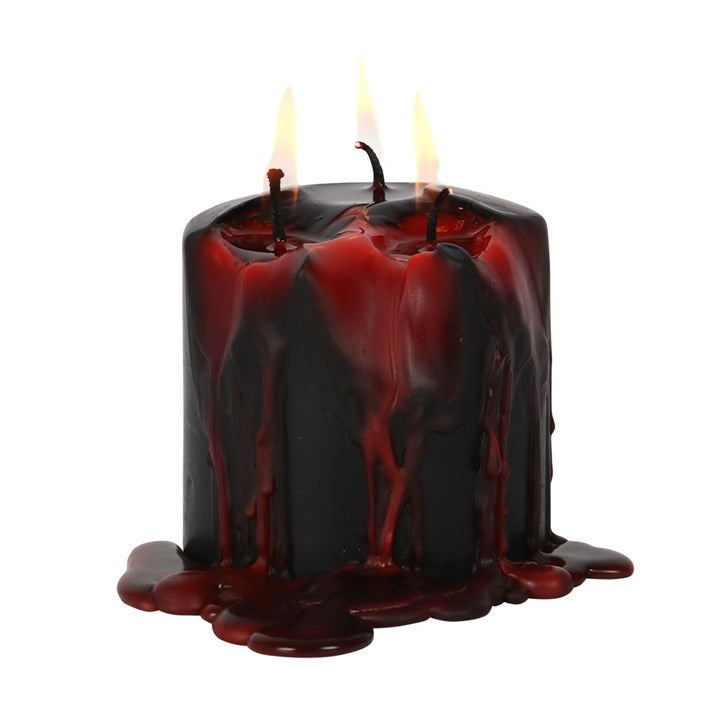 Vampires Blood Small Pillar Candle
