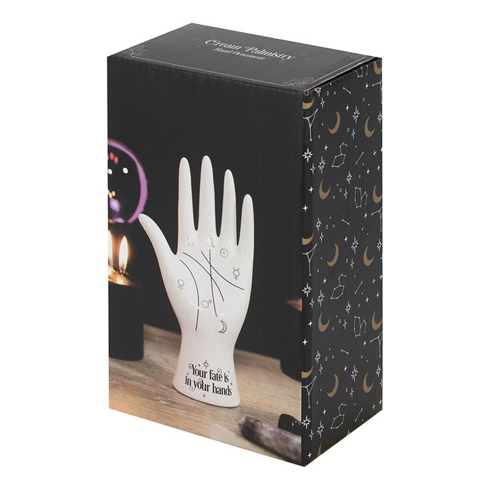 Ceramic Palmistry Hand Ornament