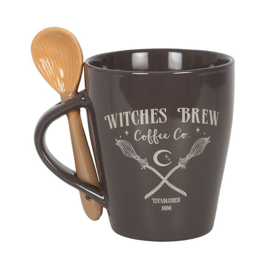Witches Brew Coffee Co. Mug & Spoon