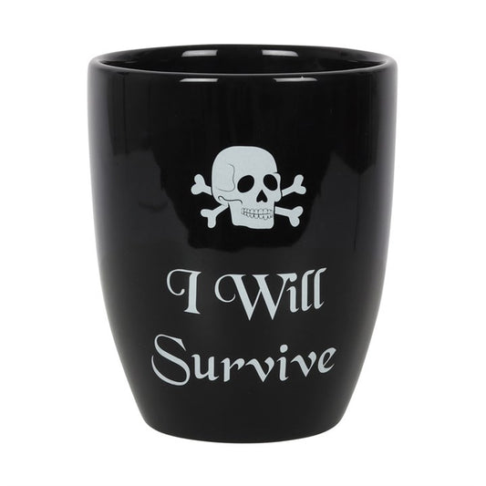 I Will Survive Ceramic Plant Pot