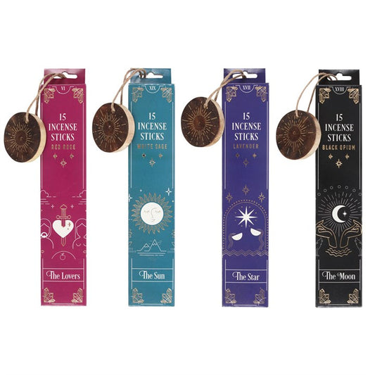 Tarot Incense Sticks with holder