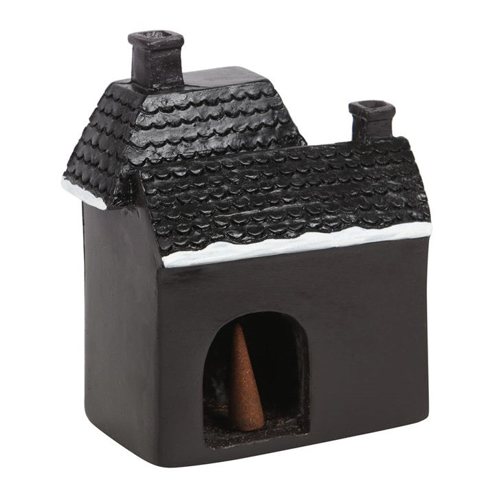 Haunted Holiday House incense cone burner