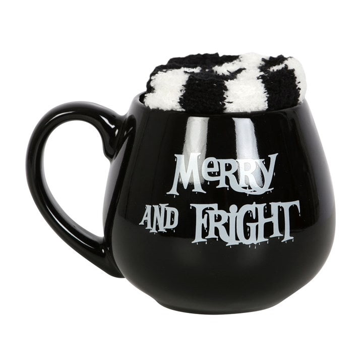 Merry & Fright Mug and Socks Set