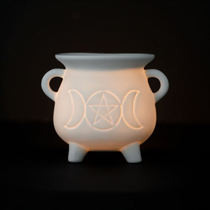 Mystical Moon Cauldron Wax Warmer