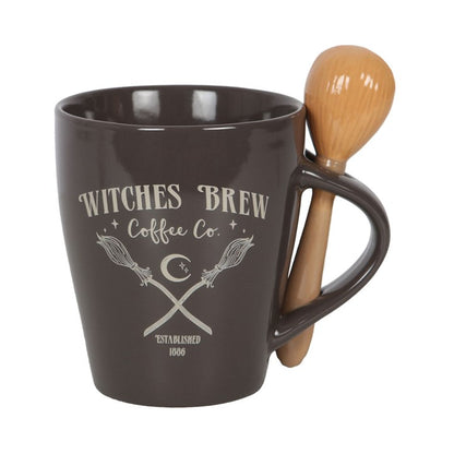 Witches Brew Coffee Co. Mug & Spoon