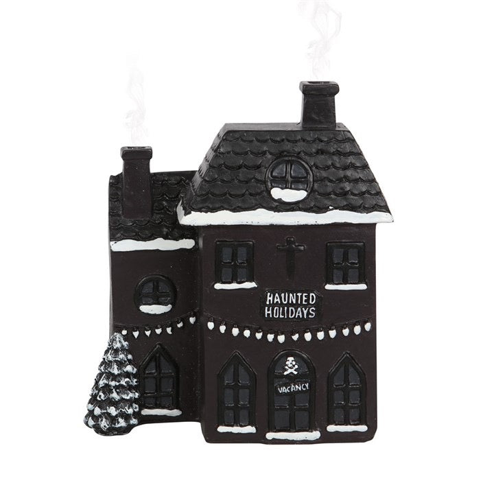 Haunted Holiday House incense cone burner