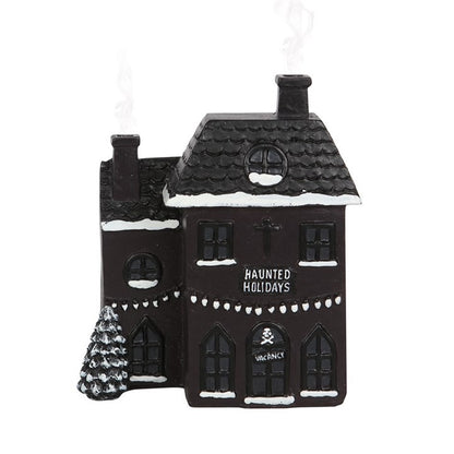 Haunted Holiday House incense cone burner