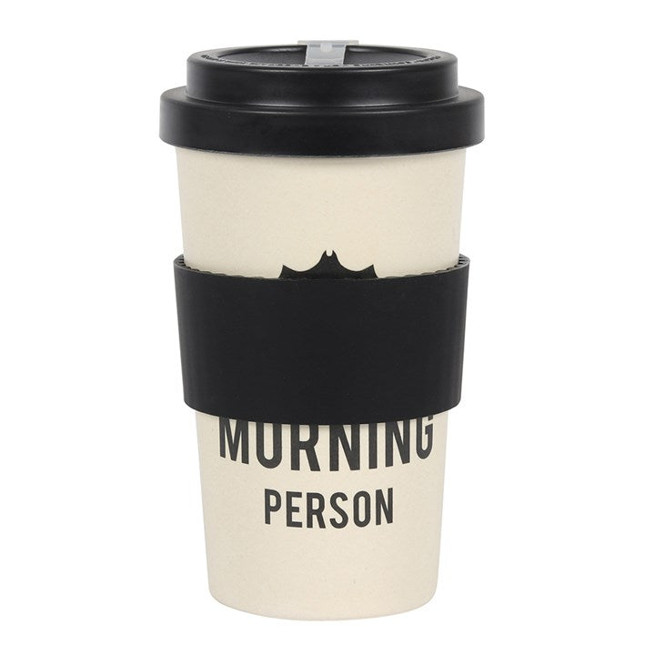 Not A Morning Person Bamboo Eco Travel Mug