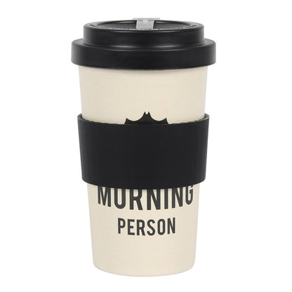 Not A Morning Person Bamboo Eco Travel Mug