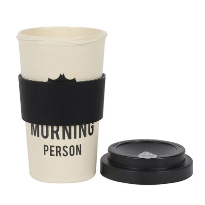 Not A Morning Person Bamboo Eco Travel Mug