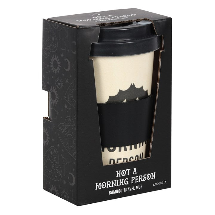 Not A Morning Person Bamboo Eco Travel Mug