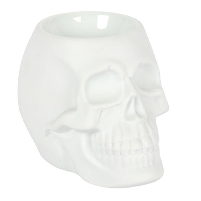 White Skull Wax Warmer