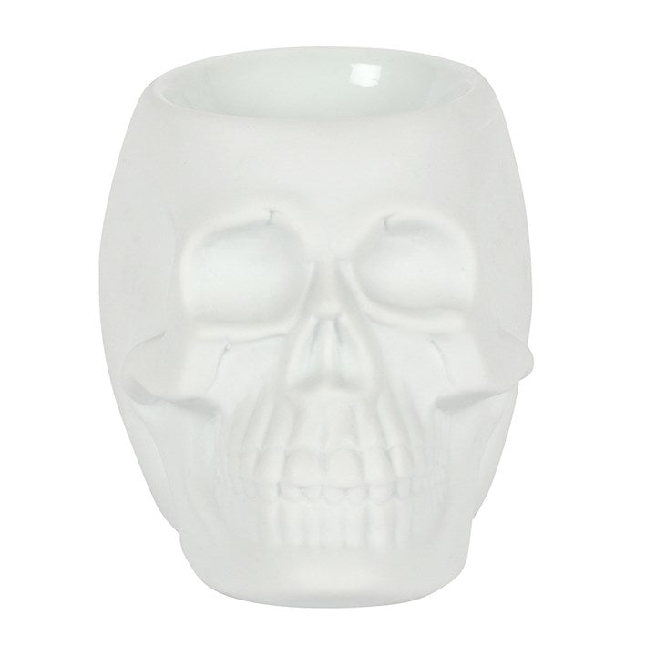 White Skull Wax Warmer