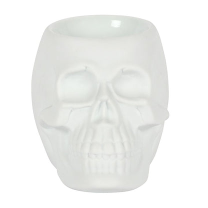 White Skull Wax Warmer